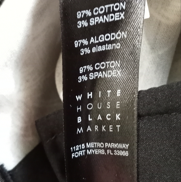 White House Black Market Cropped Flare Pants. EUC. Size 00. - Picture 4 of 9